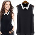 Blusa de gasa primavera
